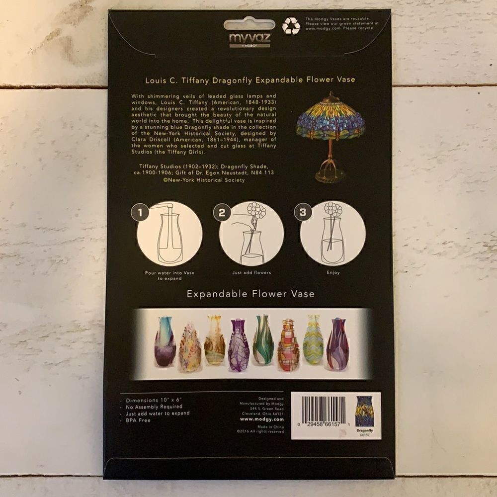 Modgy Dragonfly Collapsable Vase  - Picture 2 of 2